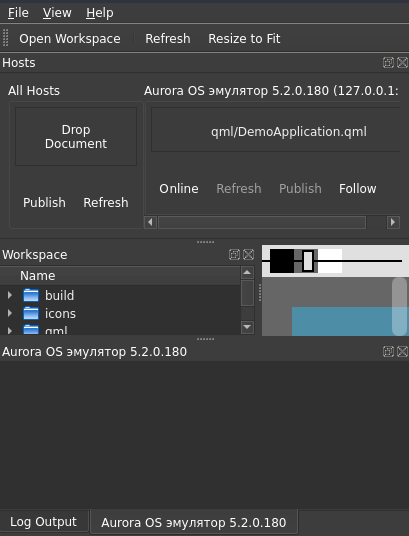 QmlLive Bench для проекта работает